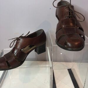 Fisherman sandal heels Size 7